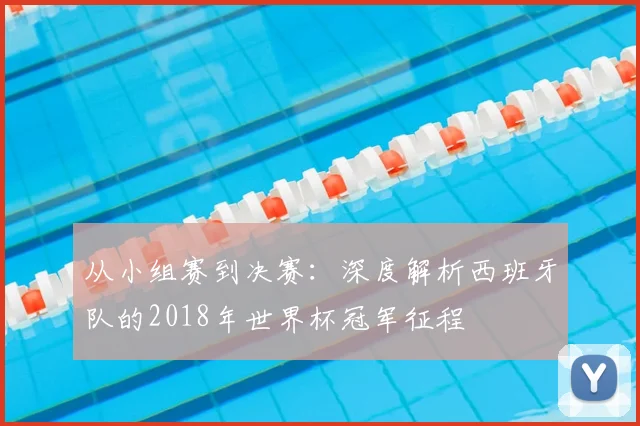 从小组赛到决赛:深度解析西班牙队的2018年世界杯冠军征程